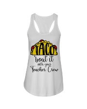 Teacher Ladies Flowy Tank tile