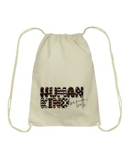 Human Kind be both Drawstring Bag tile