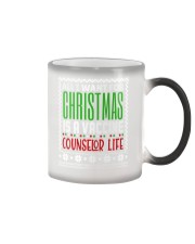 Counselor - Christmas Color Changing Mug tile