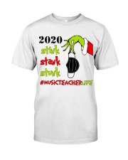 Music Teacher Christmas Classic T-Shirt tile