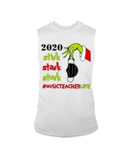 Music Teacher Christmas Sleeveless Tee tile