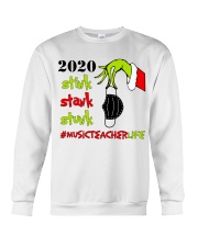 Music Teacher Christmas Crewneck Sweatshirt tile