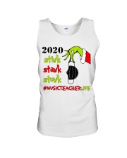 Music Teacher Christmas Unisex Tank tile
