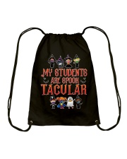 My students are spook tacular Drawstring Bag tile