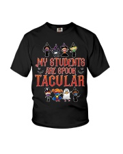 My students are spook tacular Youth T-Shirt tile