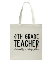 4th Grade Teacher Tote Bag tile