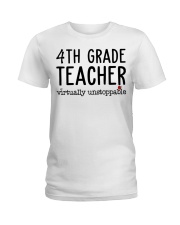 4th Grade Teacher Ladies T-Shirt tile