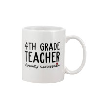 4th Grade Teacher Mug tile