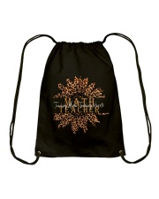 Math Teacher Drawstring Bag tile