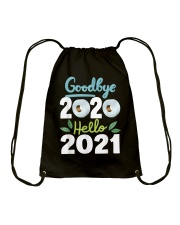 Goodbye 2020 Hello 2021 Drawstring Bag tile