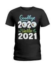 Goodbye 2020 Hello 2021 Ladies T-Shirt tile