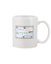 Small Hands Change The World 2 Mug tile