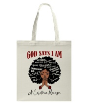 Cafeteria Manager Tote Bag tile