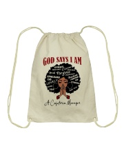 Cafeteria Manager Drawstring Bag tile