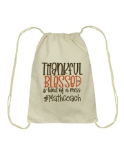 Math Coach Drawstring Bag tile