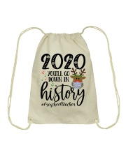 Preschool Teacher Drawstring Bag tile