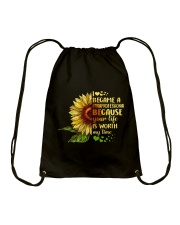 Paraeducator Life 5 Drawstring Bag tile
