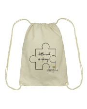 Different is okay - Choose kind Drawstring Bag tile