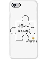Different is okay - Choose kind Phone Case tile