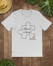 Different is okay - Choose kind Classic T-Shirt lifestyle-mens-crewneck-front-18