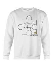 Different is okay - Choose kind Crewneck Sweatshirt tile