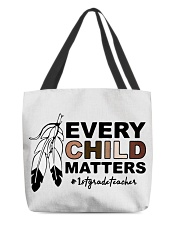 1st Grade Teacher All-Over Tote tile