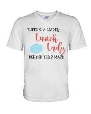 Lunch Lady V-Neck T-Shirt tile