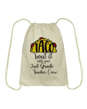 2nd Grade Teacher Drawstring Bag tile