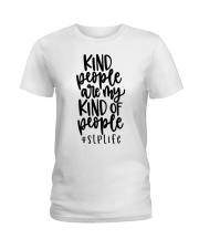 SLP Speech Language Pathologist Ladies T-Shirt tile