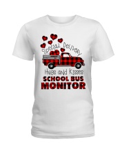 School Bus Monitor Ladies T-Shirt tile