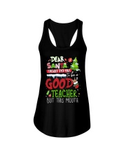 Teacher Ladies Flowy Tank tile
