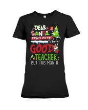 Teacher Premium Fit Ladies Tee tile