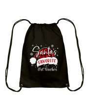 Art Teacher Drawstring Bag tile