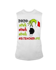 EL Teacher Christmas Sleeveless Tee tile