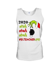 EL Teacher Christmas Unisex Tank tile