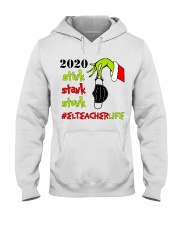 EL Teacher Christmas Hooded Sweatshirt tile