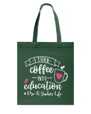 Pre-K Teacher Tote Bag tile