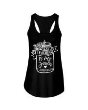 Librarian Ladies Flowy Tank tile