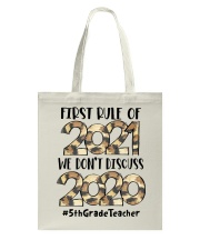 5th Grade Teacher Tote Bag tile