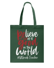 1st Grade Teacher Tote Bag tile