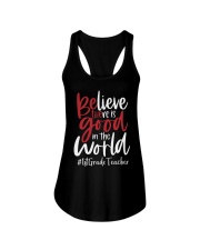 1st Grade Teacher Ladies Flowy Tank tile