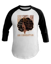 Educator Baseball Tee tile