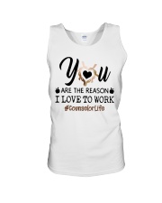 Counselor Unisex Tank tile
