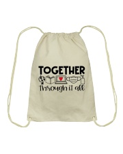 Together Through It All Drawstring Bag tile