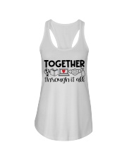 Together Through It All Ladies Flowy Tank tile