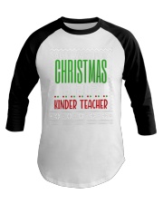Kindergarten Teacher - Christmas Baseball Tee tile