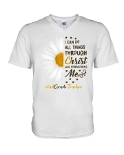 2nd Grade Teacher V-Neck T-Shirt tile