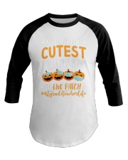 1st Grade Teacher Baseball Tee tile