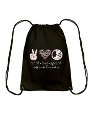 1st Grade Teacher Drawstring Bag tile