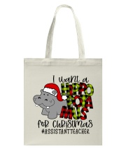 Assistant Teacher Tote Bag tile